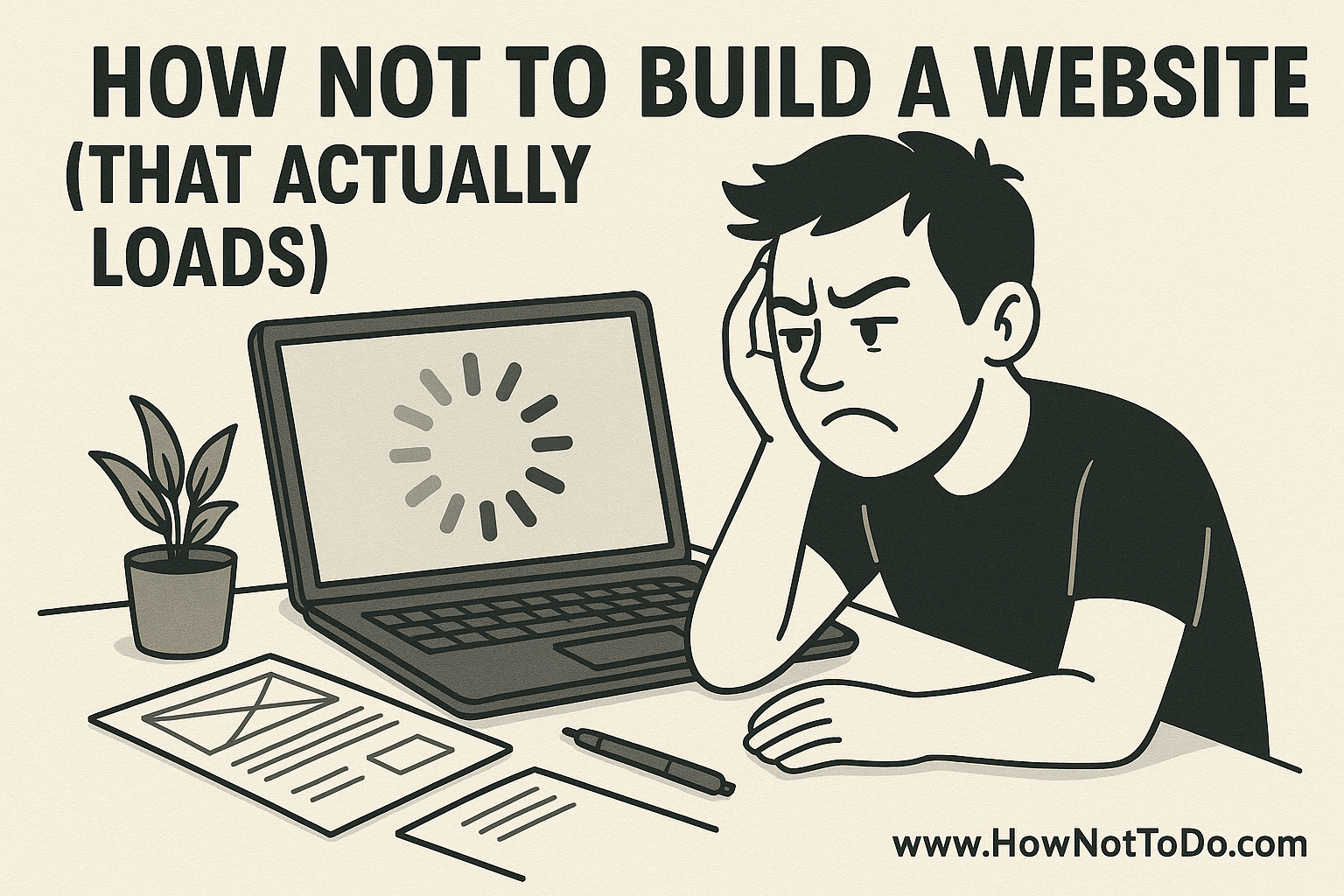 How Not to Build a Website (That Actually Loads)