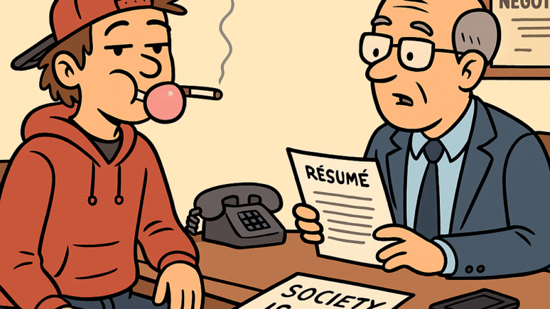 How Not To Get a Job