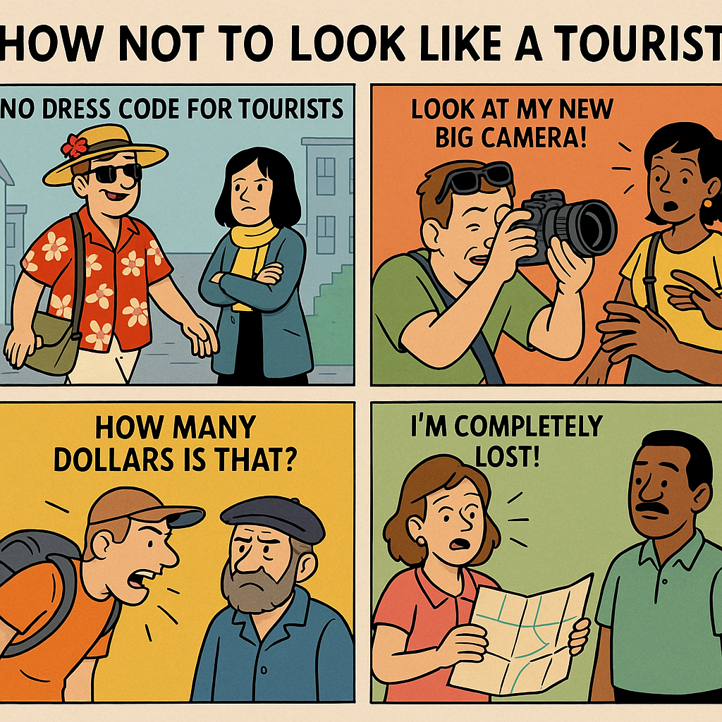 How Not to Look Like a Tourist: 9 Simple Travel Tips